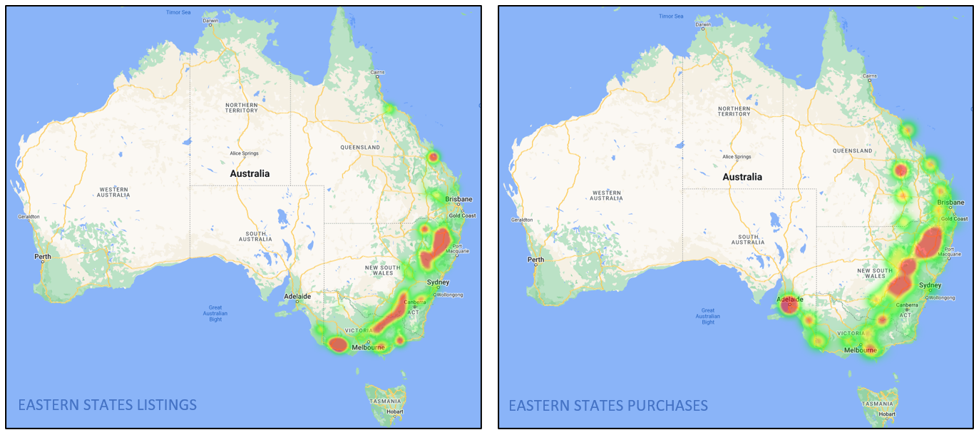 AuctionsPlus market comments 20.5.22 eastern states listing and purchases