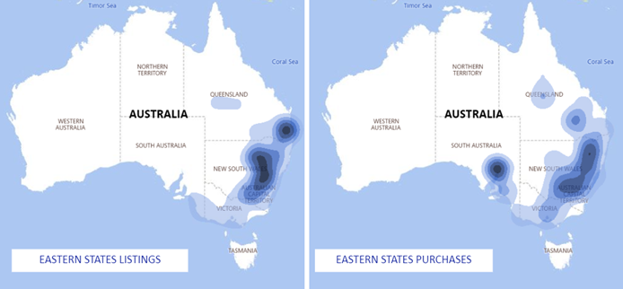 Auctionsplus market comments eastern states listing and purchases 23.9.22