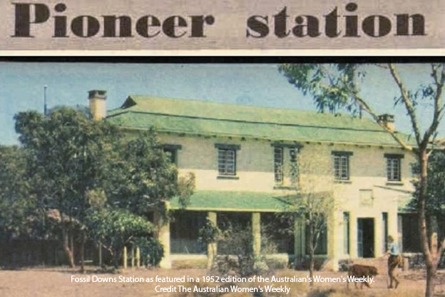 Auctionsplus the box 10.5.22 Fossil Downs Station as featured in a 1952 edition of the Australians Womens Weekly. Credit The Australian Womens Weekly
