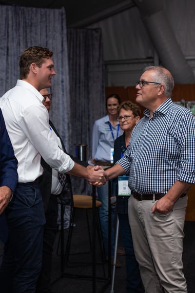 Beef Australia Beef Connections Prime Minister Scott Morrison AuctionsPlus (2)