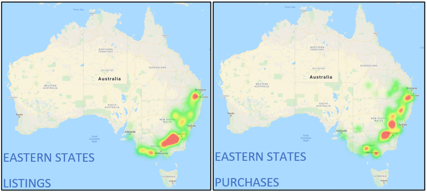 Cattle Comments 5.11.21 - Eastern States Heatmap