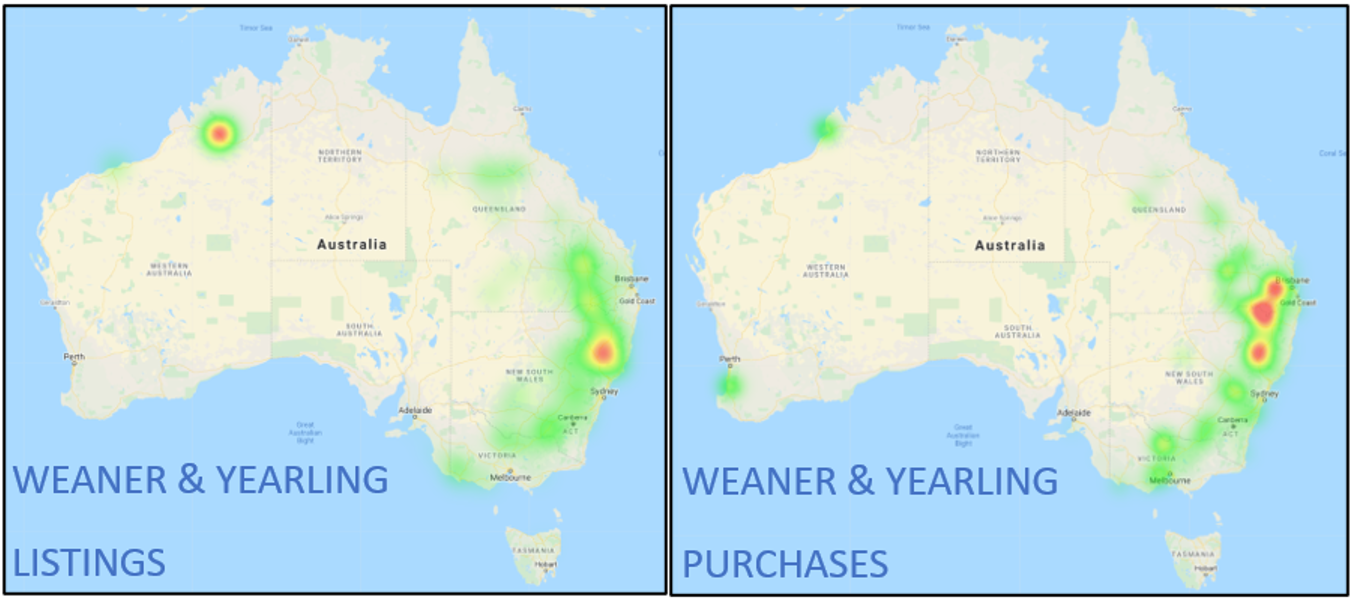 Cattle Comments 5.11.21 - Weaner & Yearling Heatmap