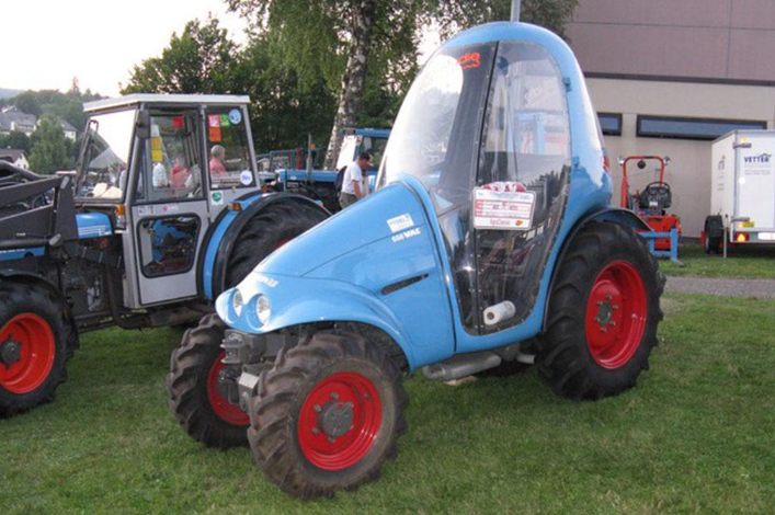 Eicher Colani tractor. Luigi Colani Design Museum