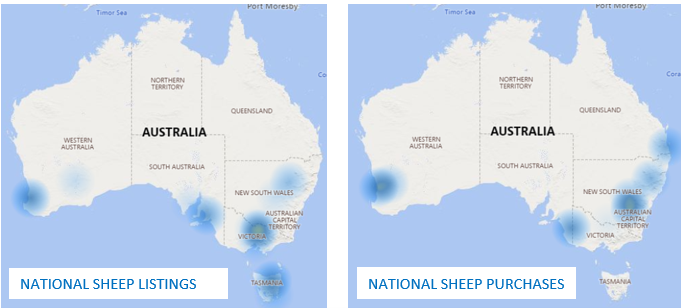 Heat Map Sheep - 22nd