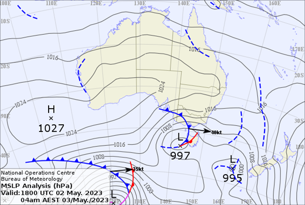 If youre inland, cold fronts dont deliver much rain unless theres a connection to the tropics_1