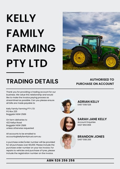 Kelly Family Farming