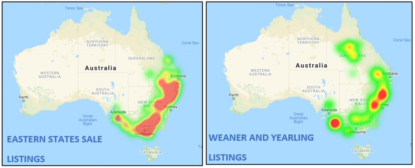 Listings Heatmap 1