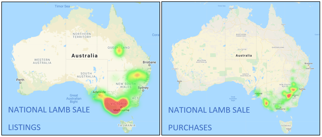 National Lamb Heatmaps