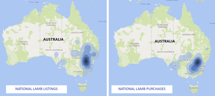 National Lamb Map