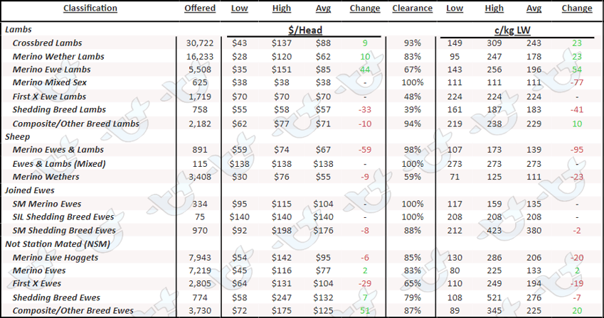 National Table - Friday