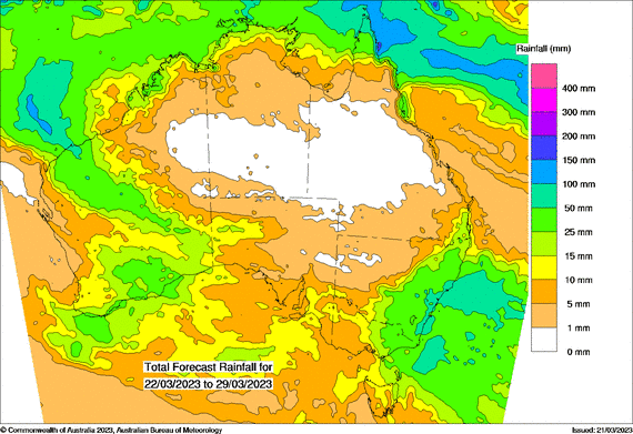 Rain spreading across much of southern Australia in the next week_2