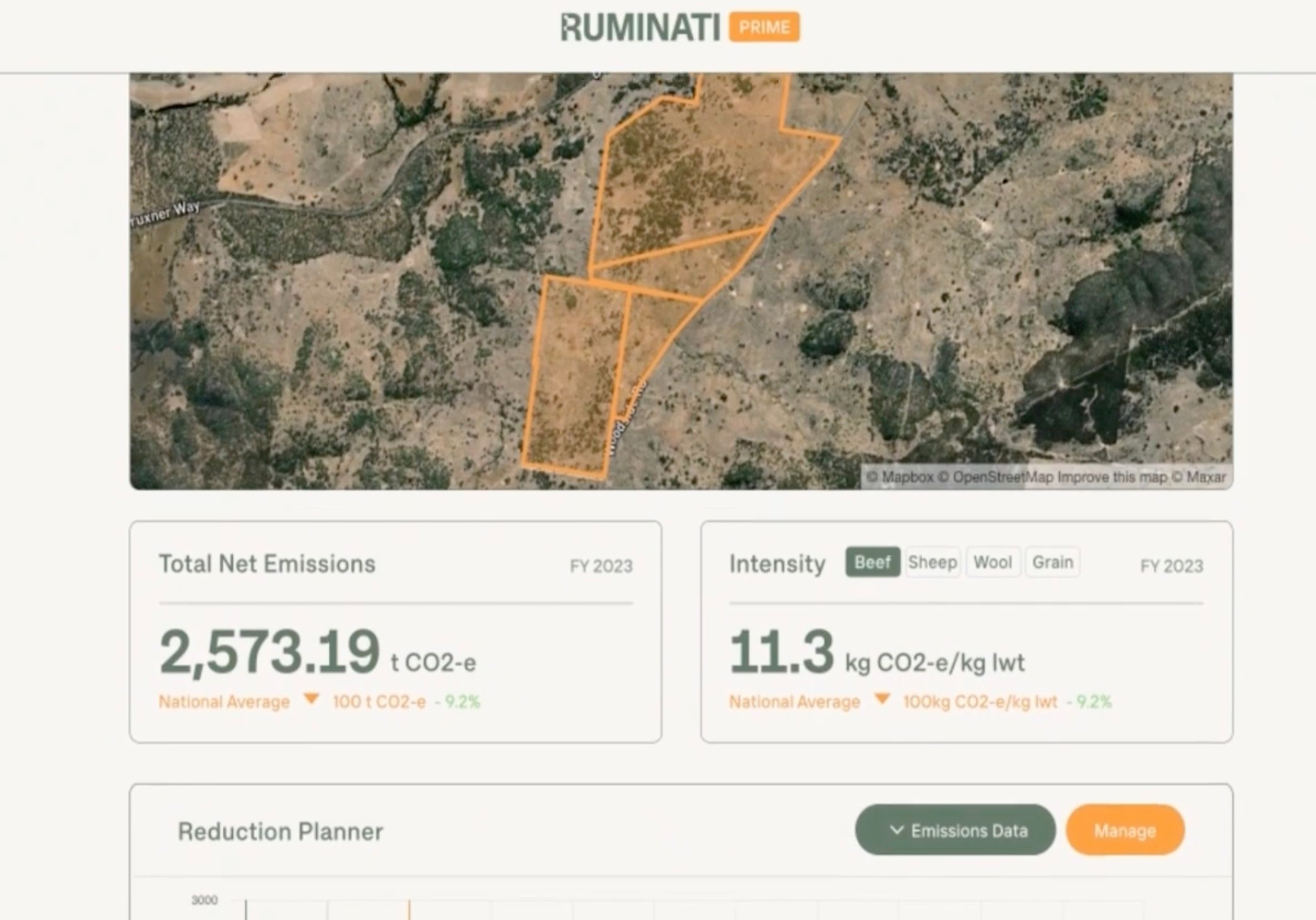 Ruminati emissions calculator