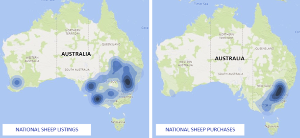 Sheep Heat Map