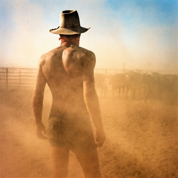 The cover image of the 2015 book Balls and Bulldust, features Kiwi station hand Stuart Brown working at Victoria River Downs station in the 1980s. Photographed by Håkan Ludwigson.