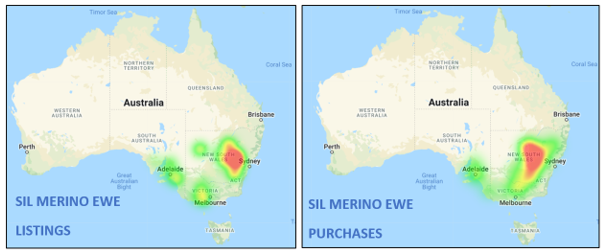 merino heatmap