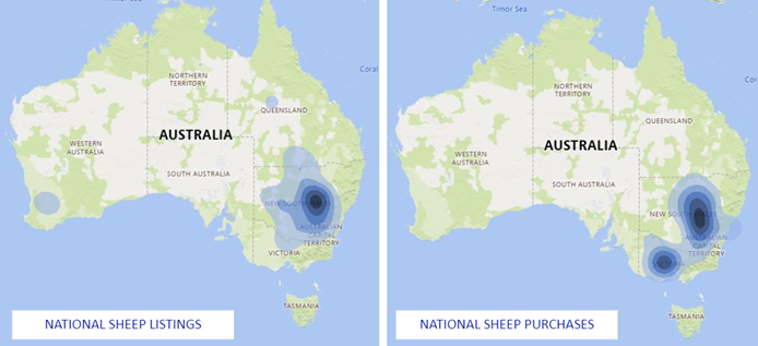 sheep heat map