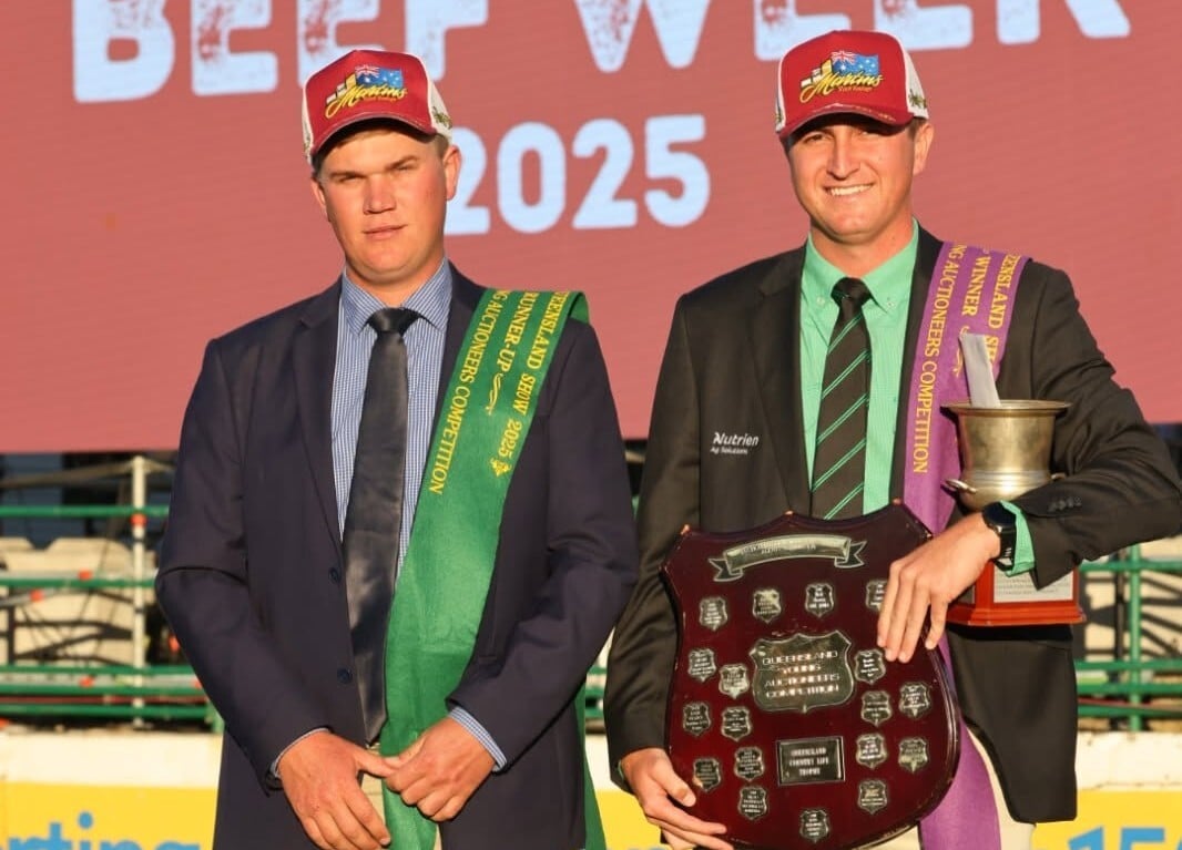 Moy makes his mark at Queensland young auctioneers competition