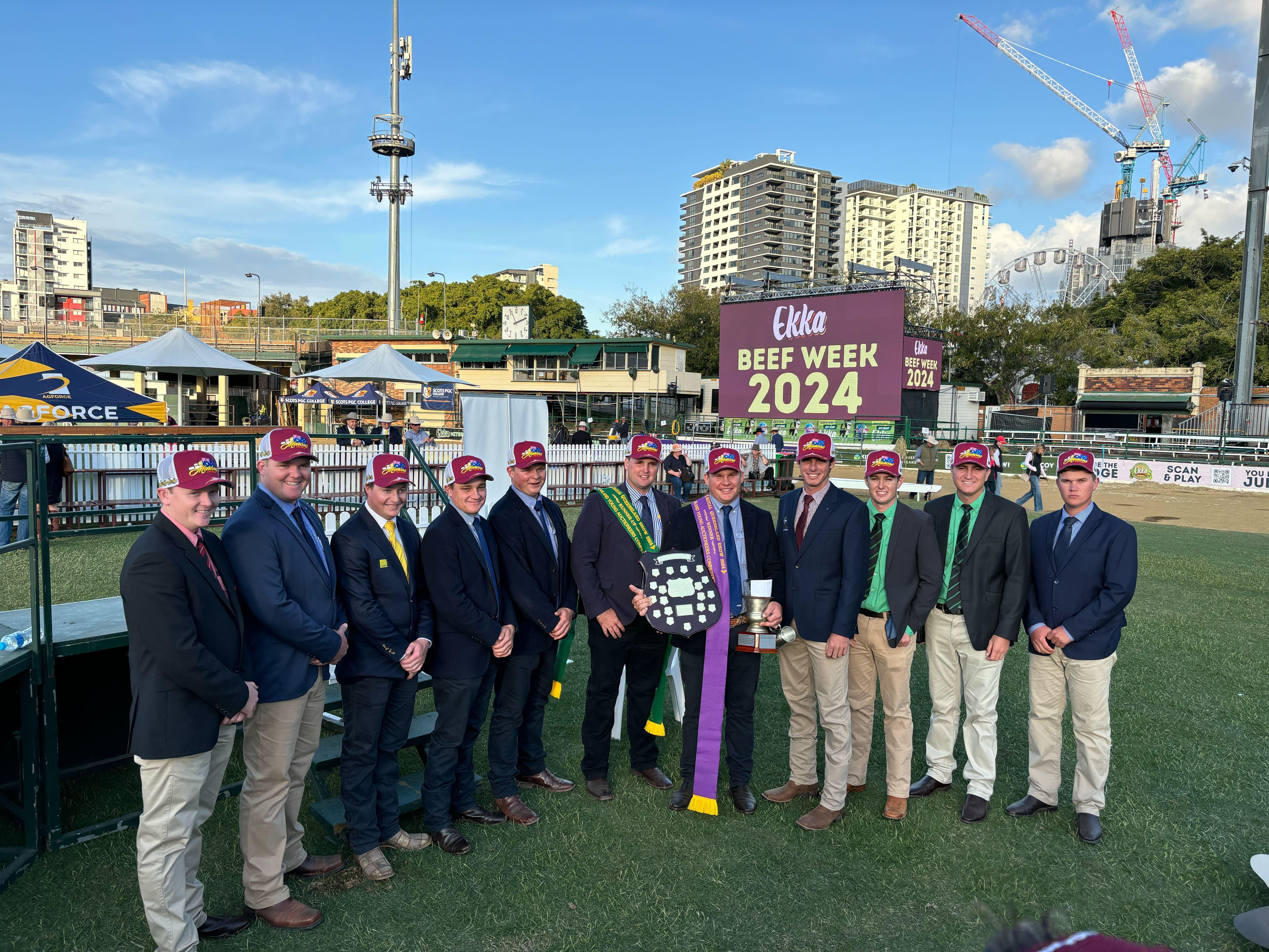 Emerald agent wins Queensland 2024 Young Auctioneers title