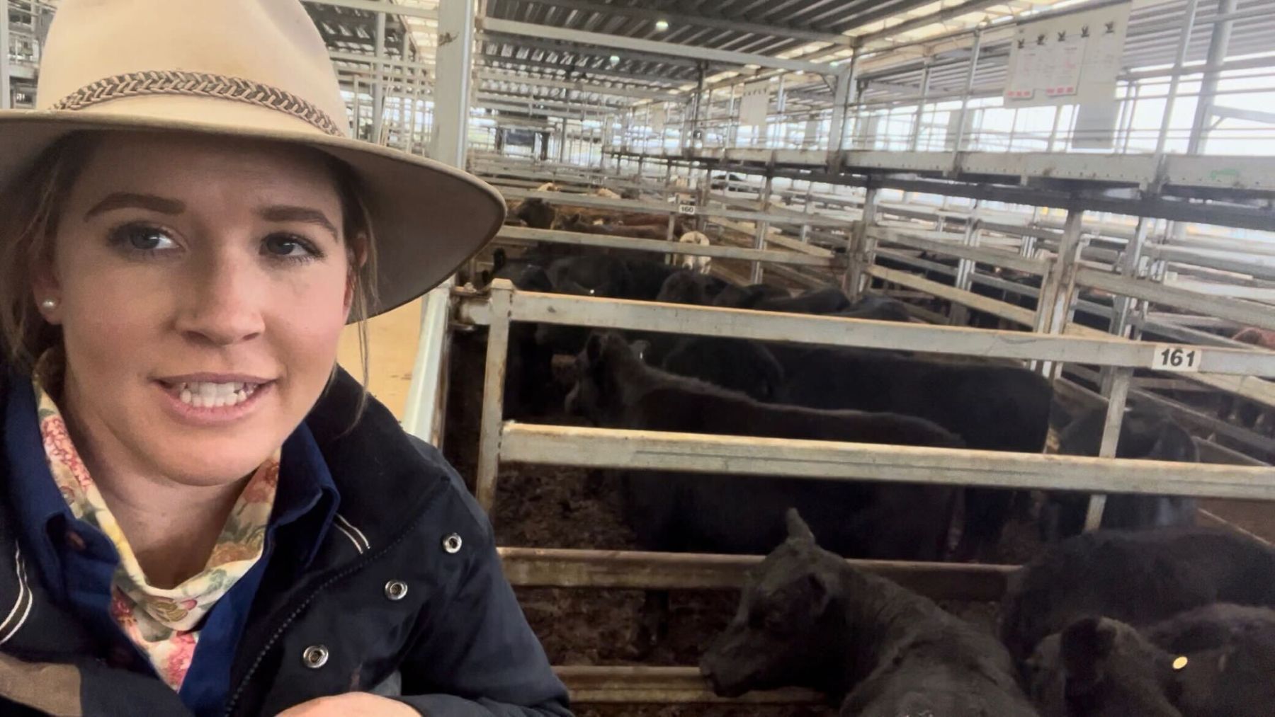 Katie Lewis wins top cattle throughput award for second year