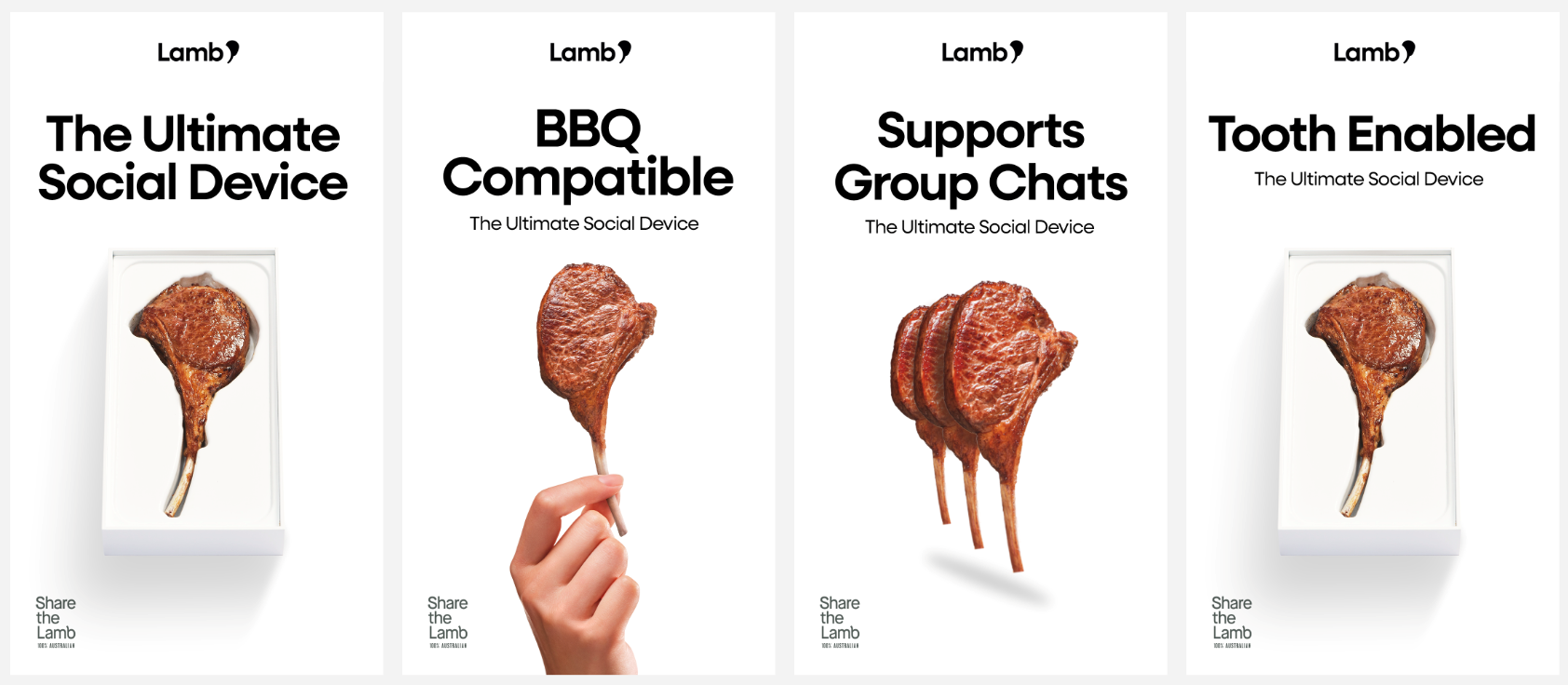 Aussie lamb the 'Ultimate Social Device'